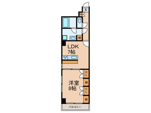 小石川播磨坂ハイツの物件間取画像